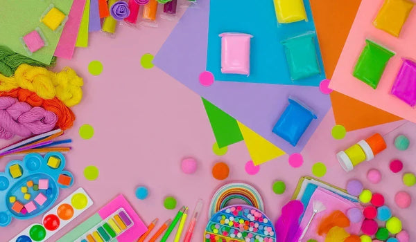 Blog post image for the art and craft supplies guide